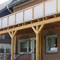 Balkon in Massivholzausführung 